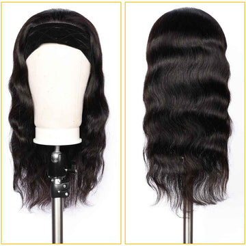 Beaudiva Body Wave Headband Wig Human Hair Wig Glueless Wig Full Density